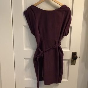 Grape Short Sleeved Dress
